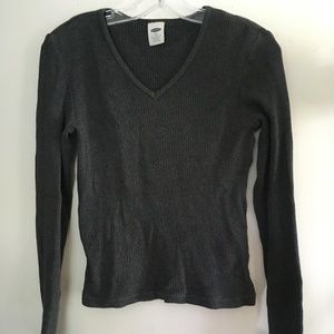 Old Navy Long Sleeve V-Neck Top Size XS
